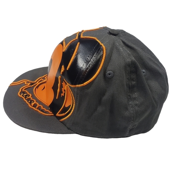 Disney Parks Mickey Mouse DJ Embroidered Baseball Hat Adult Size Flat Bill Cap - Picture 4 of 11